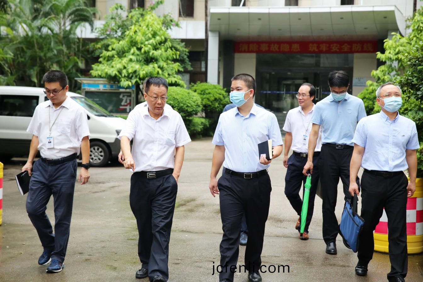 罗湖区左金平(ping)副区长率队来公司调研